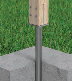 Suporte Pilar 90x90x130 R500