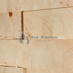 Vigas de Casquinha Branca GL24 Visual 100x80mm