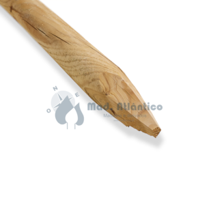 Pau torneado com bico C4 2000x70mm