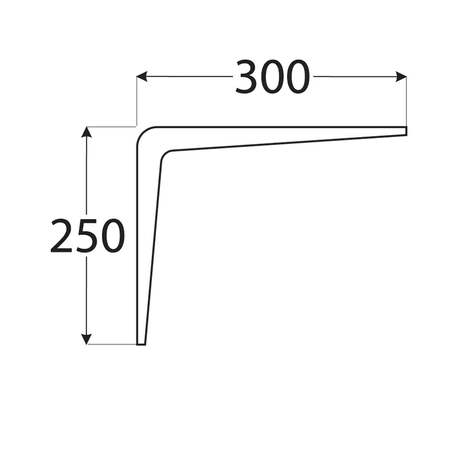 POLEIA CASTANHA 250X300MM