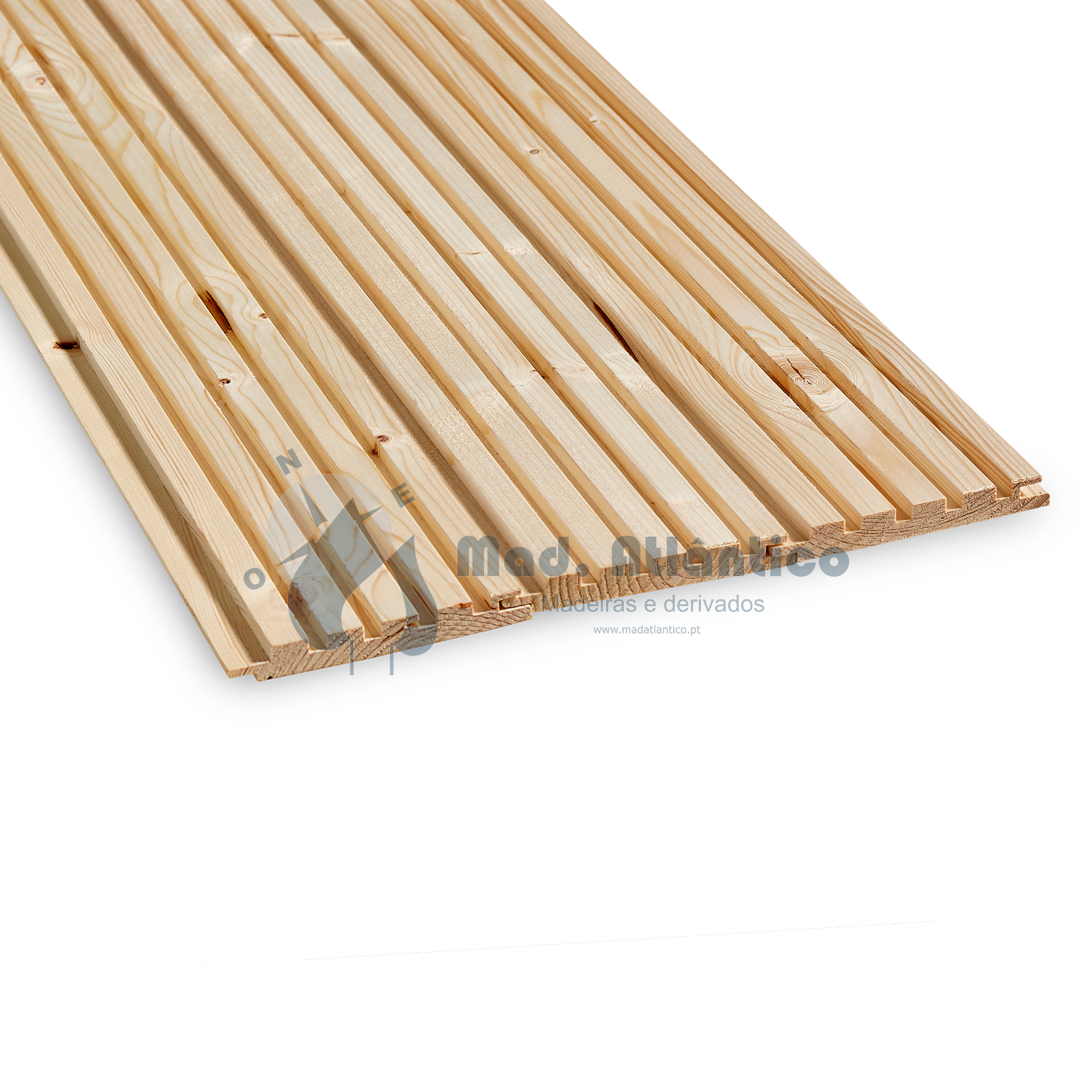 Forro Casquinha Natural US1 1ª Ripado 3,00m x 9,5cm x 13mm – 2,28m2