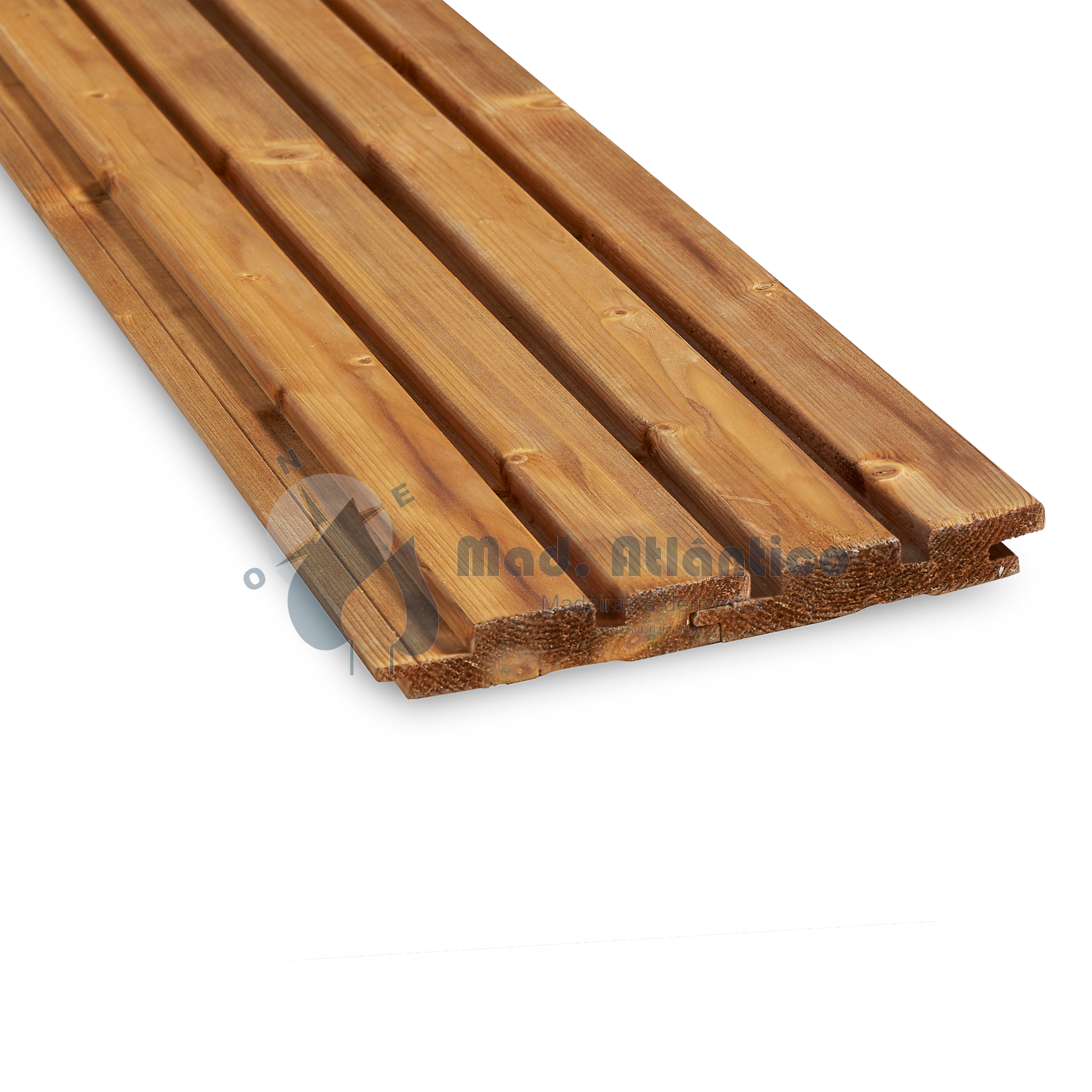 Fachada Casquinha Vermelha Ripado Duplex R3D 144 x 27mm - 3900