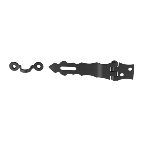 Fecho para Porta Decorativo 125mm Negro