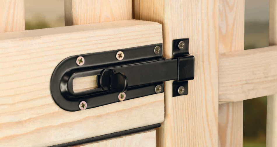 Fecho Negro 120x46mm