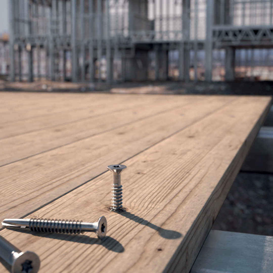 Parafuso  Auto-Perfurante para Madeira - Metal