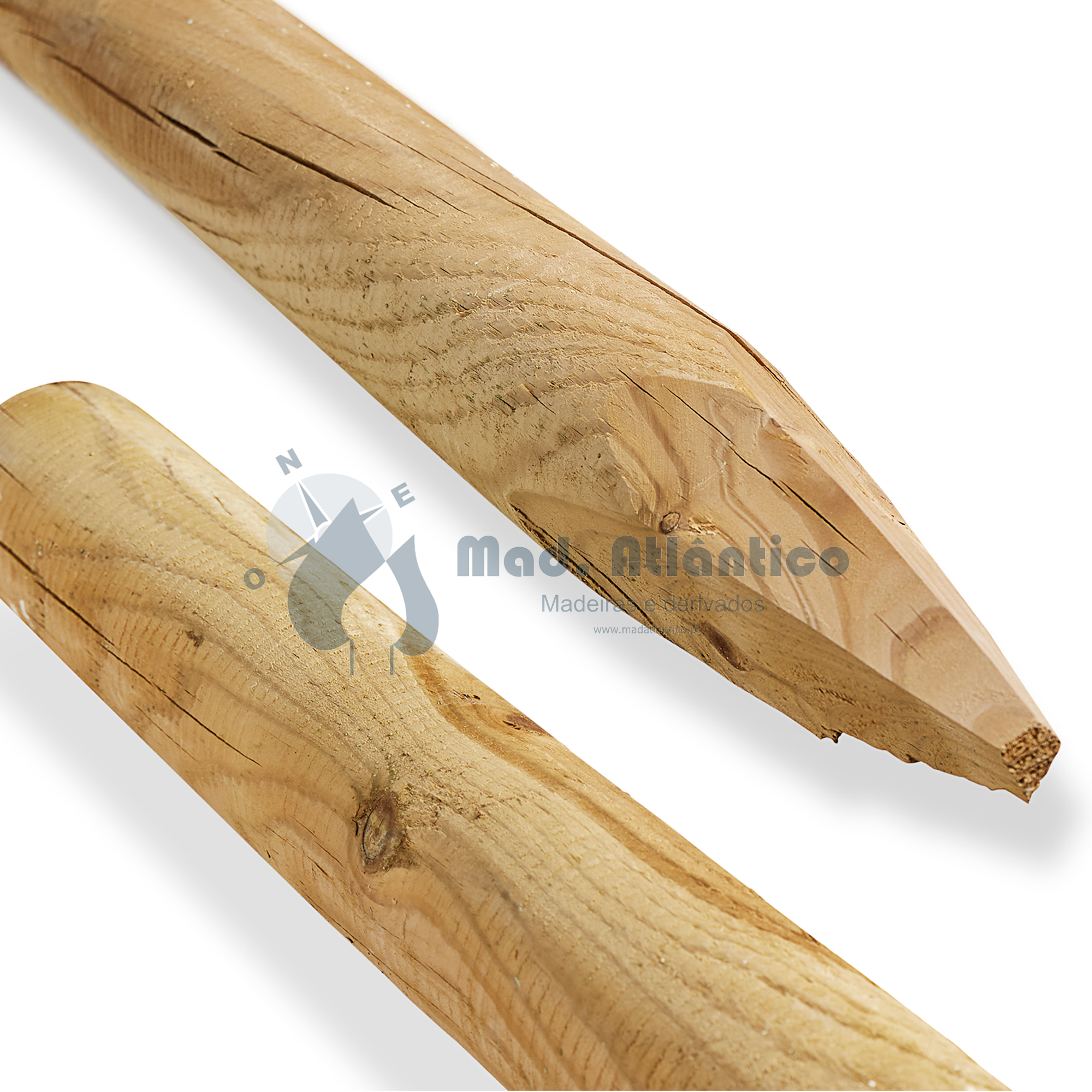 Pau torneado C4 2500x120mm