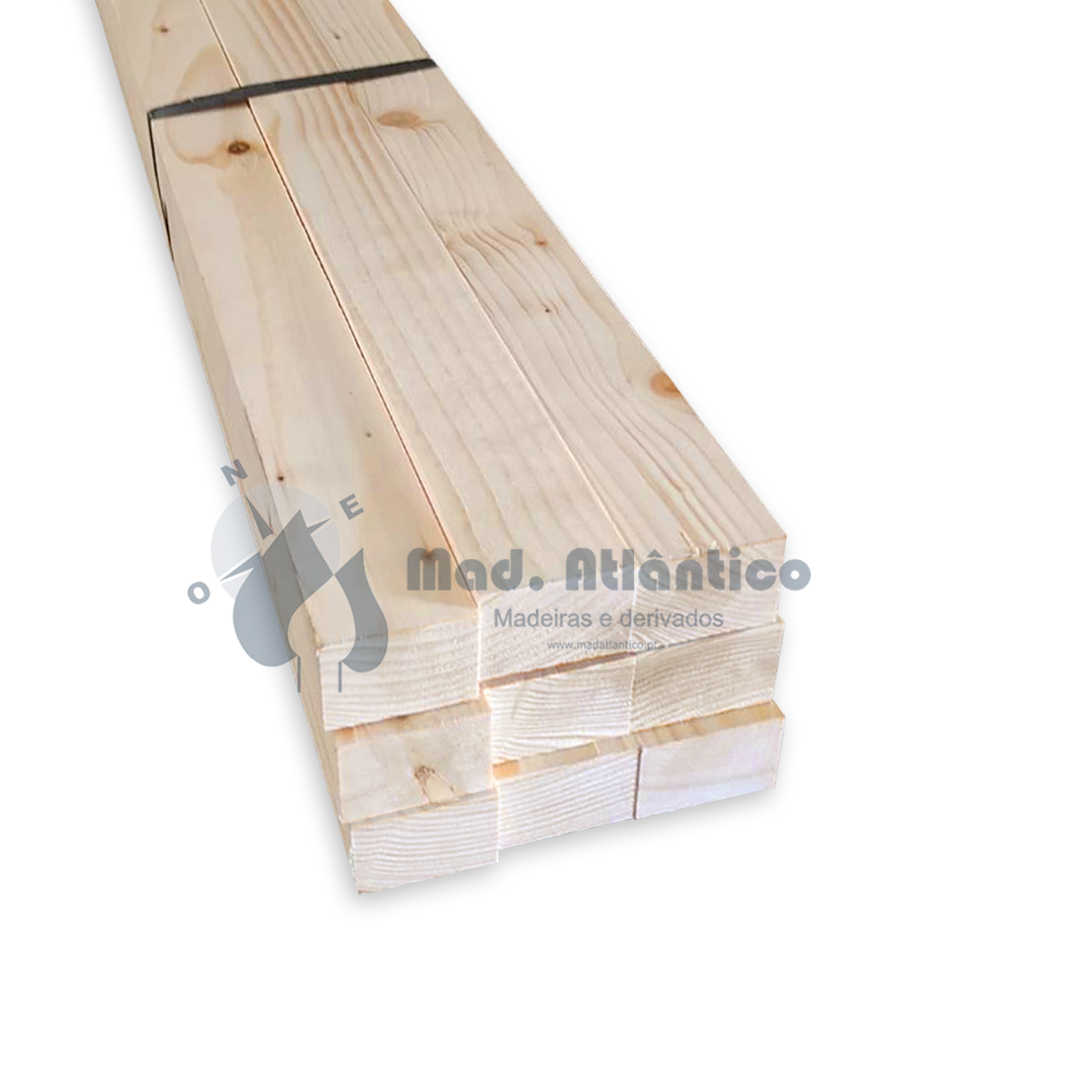 Ripa casquinha branca aparelhada US 3000 x 40 x 30mm (9 peças)