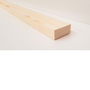 Ripa casquinha branca aparelhada US 3,30m x 40mm x 30mm (9 peças)