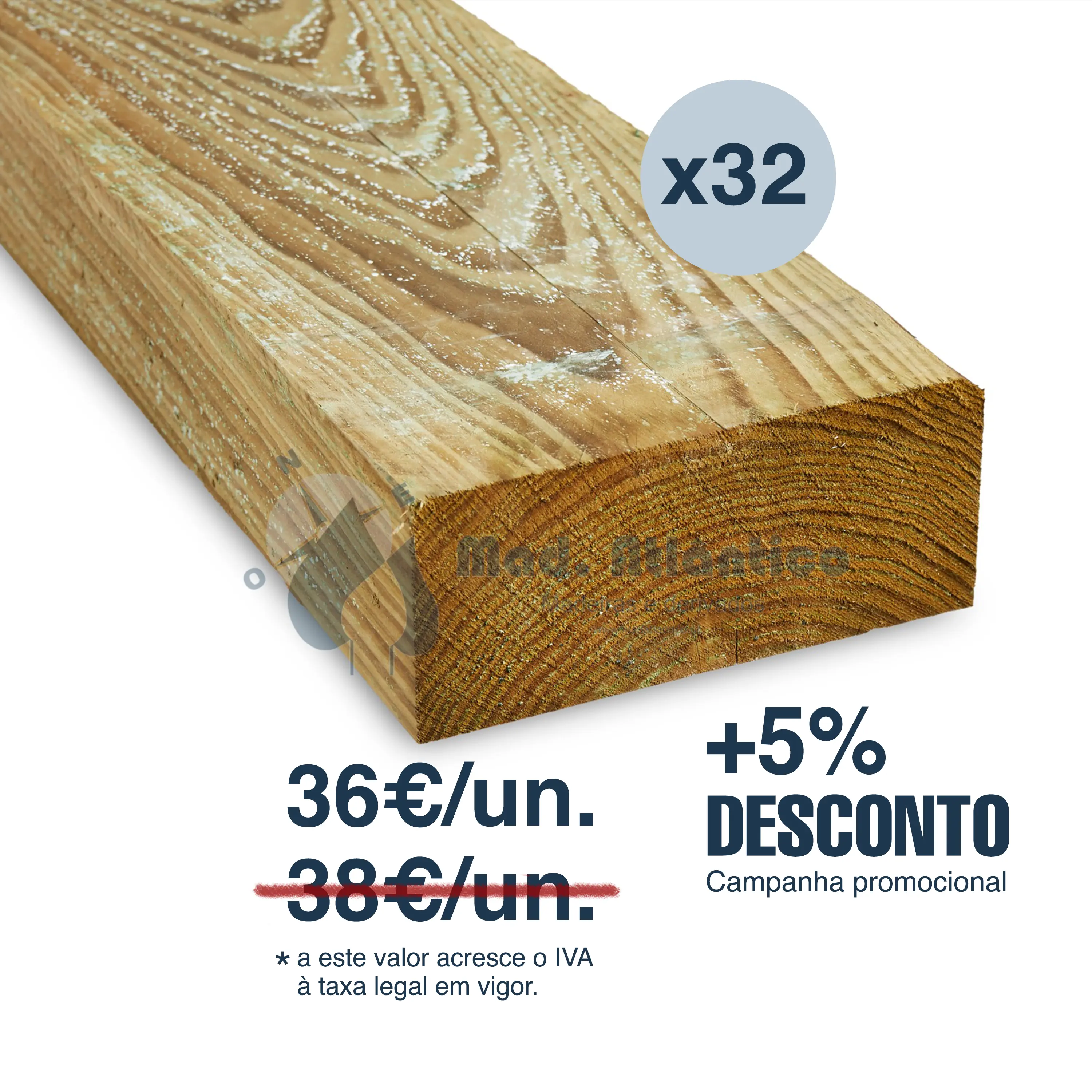 Sulipa Tratada Ecologica 3,00m x 24 x 10cm (32 peças)