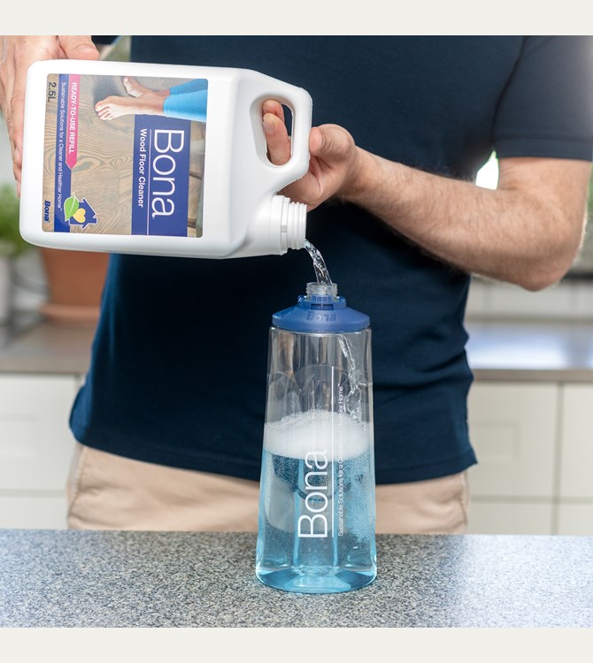 Detergente Bona Pavimentos de Madeira Recarga 4L